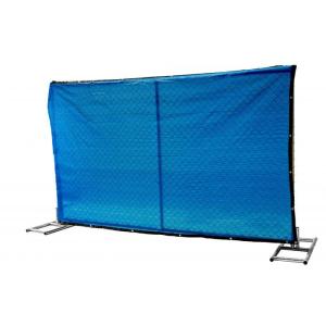 6 foot x 12 foot chain mesh temporary fence panels mesh 2" x 2 " x 11.5 gauge