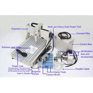 CNC Router Milling Equipment Engraver Engraving Drilling With 4 Axis