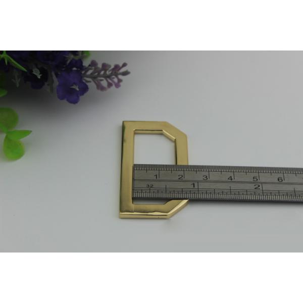 China wholesale 38 mm adjustable strap metal d ring for shoulder bag