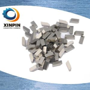 Customized aluminum cutting Tungsten Carbide Saw Tips Excellent Rigidity