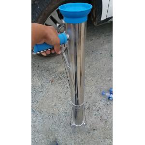 Three Openings, Stainless Steel Handheld Manual Seed Planter Vegetable Seedling