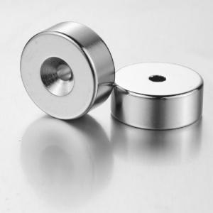 China Cylinder N42 Small Disc Magnets , 0.01mm - 0.05mm Neodymium Disk Magnets on sale