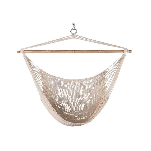 Quality Nontoxic Hanging Hammock Chair Indoor With Polyester Cotton Rope Material wholesale