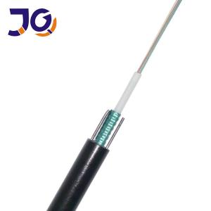 China Single Mode 4 6 8 12 24 Core GYXTW Duct Fiber Optic Cable on sale