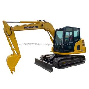 Komatsu PC70 UsedFor Sale Hydraulic Excavator Crawler 7TON with Komatsu Engine