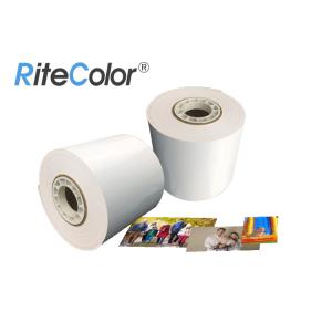 Glossy Inkjet Dry Minilab Photo Paper Roll 240gsm 6 Inches Luster For Fuji DX100