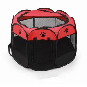 Amazon Hot Sale Pet Fence Tent Can Store Folding Dog Bed For Camping Cat