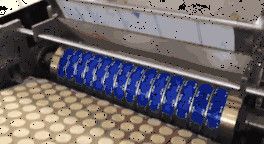 304 Stainless Steel Biscuit Manufacturing Machine With Siemens Transducer