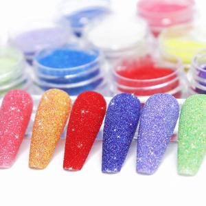 Cheap Add Sparkle to Your Nails with Lady's Nail Beauty Glitter and Sugar Glitter Nail Art for sale