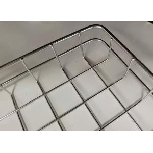 Cheap 40x25cm Food Grade Baking Donut Wire Mesh Tray for sale