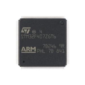 Cheap STM32F407ZGT6 LQFP144 MCU ARM M4 1024 FLASH 168 Mhz 192kB SRAM New and original Integrated circuit ic chip IN Stock for sale