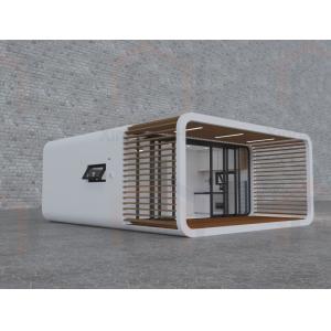 Smart System Container Capsule House With Balcony Luxury Design B&B Mobile Home