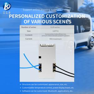 KLS 18650 Li-Ion Battery BMS Nmc 3.7v 9S 10S 11S 70A 80A 90A Lifepo4 30A 48v 13S