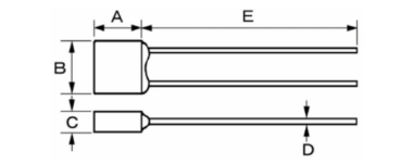 Uchihashi Tamura HF Series Thermal Link Fuse H4F H6F H7F Thermal Fuse 2A 2.5A 3A 250V