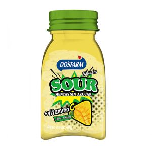 Sour Orange Mints Suagr Free Lozenges Low Protein Content OEM Mints A Delicious