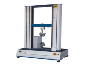 China Double Column Extensometer Computer Tensile Compression Testing Machine on sale