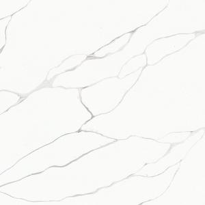 High Gloss Quartzize Worktops 20mm Thick Quartz Overlay Countertops