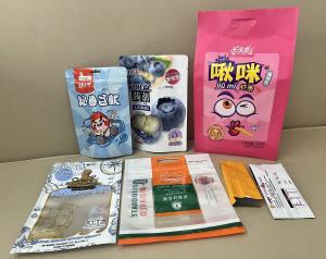 Cheap Stand Up Zipper Pouch Making Machine With Double Unwinder &amp; Center sealing function for sale