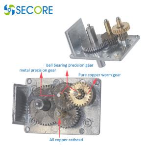 50W bldc Brushless Worm Gear Motor 2000rpm With Braker D Shaft