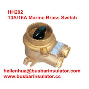 10A/16A marine Accessories brass HH402 1133/2D connectors Water Resistant switch