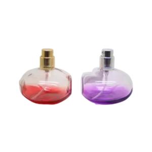 100ml round apple perfume bottle with uv apple cap