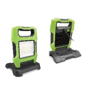 40W 220V Portable LED Work Light Stand 4000lm Cordless Rechargeable