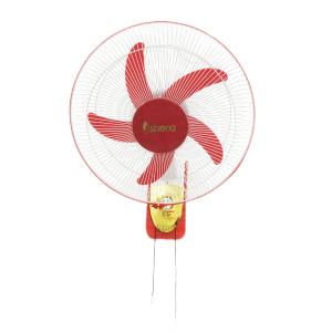 Plastic 16 Inch Industrial Wall Mounted Fan With Pull Strings and Lithium