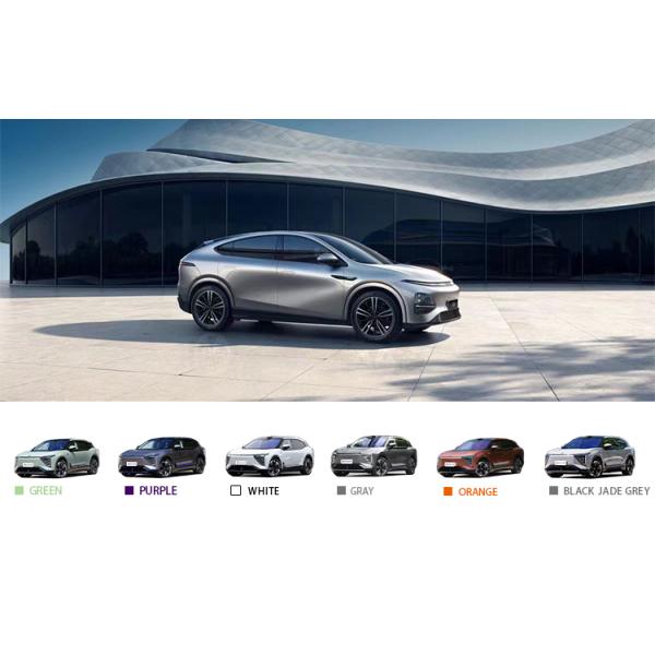 Hiphi Pure Electric Mid to Large SUV 2024 Inventory Car in Gray with 2950mm Wheelbase