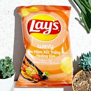 Lay's Lobster with Golden Salted Egg Sauce Chips - Bulk Sales Case for Retailers