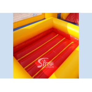 Big clown kids inflatable jumping castle with ball pit complying with Australia