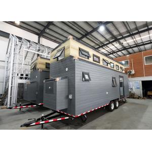 Modern PrefabTiny House On Wheels With Light Steel Structure Integrated Wall
