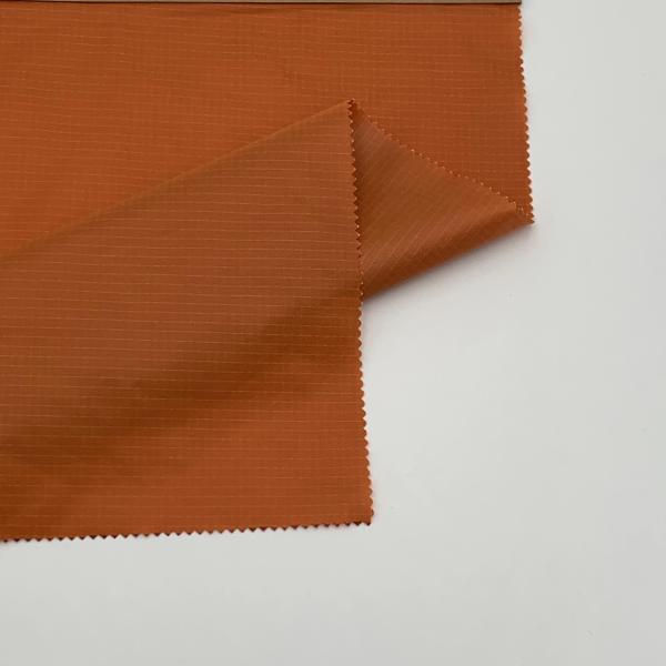 Polyester Nylon Ribstop Light weight Puffer Jacket Fabric