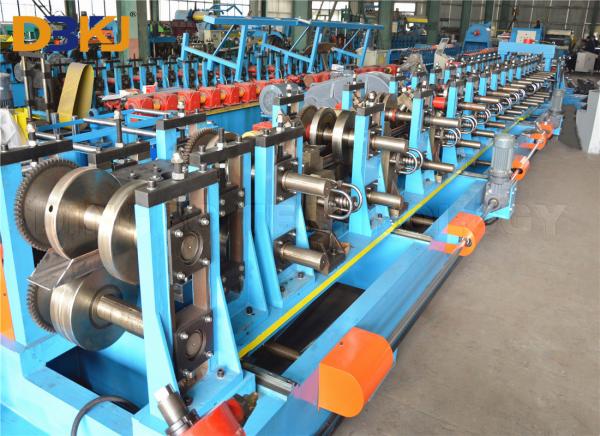 Quality Customized Purlin C Channel Roll Forming Machine With 12 Month Guarantee Period wholesale
