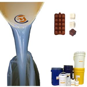 Translucent Mold Making Platinum Cure RTV2 Silicone Rubber For Chocolate Molds