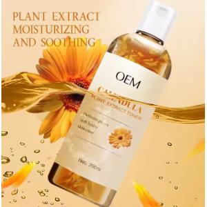 China 100% Pure Organic Water Hydrating Face Mist Brightening Moisturizing Petal Calendula Face Toner on sale
