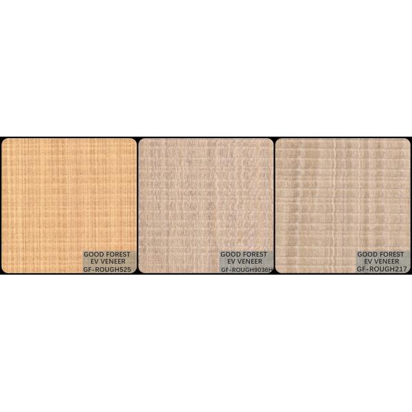 Engineered Wood Veneer Rough Grain Wood Veneer Top A / B Grade