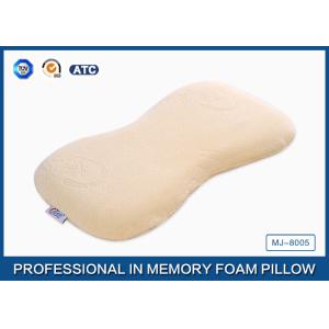 Curved Safe Memory Foam Baby Pillow For Infant Neck / Shoulder And Flat Head