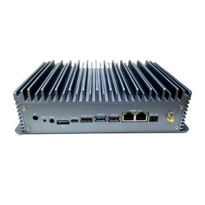 Cheap RK3588 AI Edge Computing Box 1000M Two Ethernet Industrial Personal Computer AI Boxes for sale