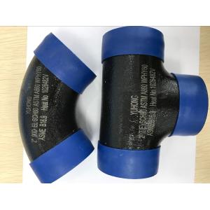 ASTM A860 WPHY 60 Butt Weld Fittings , Equal Tee 1" SCH40 BW B16.9