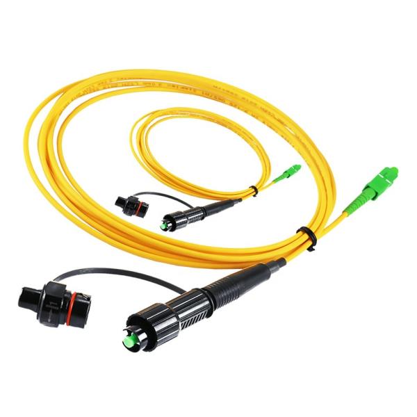 Quality Single Mode SC Connector 3.0mm Fiber Optic Patch Cable wholesale