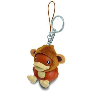 Durable Anime Figure 3d Plastic Mini Duck Keychains PVC Rubber Material OEM