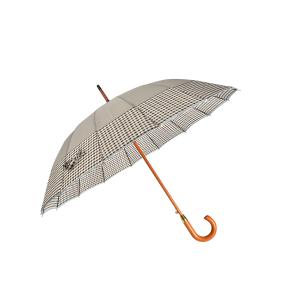 Auto Open Diameter 98cm 23"*8K Wooden Handle Umbrella