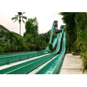 Multicolor High Speed Water Slide , Fiberglass Big Water Slides For Adults