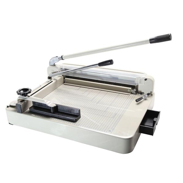 Effortlessly Cut Thick Paper with the 868 A3 Heavy Duty Manual Guillotine