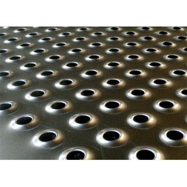 Building Materials Anti Slip Stainless Steel Perforated Sheet Stairs Treads 2mm Thick