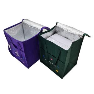 Customized Medical Cold Chain Cooler Shipping Container Bag with Temperature