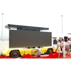 China HD P10 Outdoor Truck Mounted LED Display / LED Billboard Truck High Reliability on sale