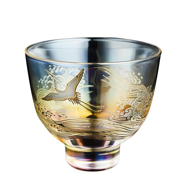 Quality Gilt Craft Unreal Color Glass Small Tea Cup 80ml 120ml wholesale