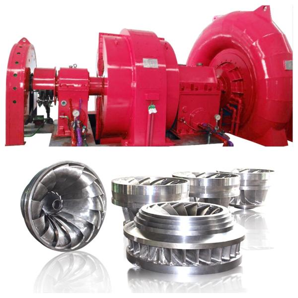 Power Plant With High Capacity Francis Turbine Generator 300KW-20MW Rated