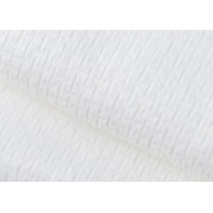 110g White EF Grain Polyester Viscose Cross Spunlaced Non-Woven Cotton Tissue,